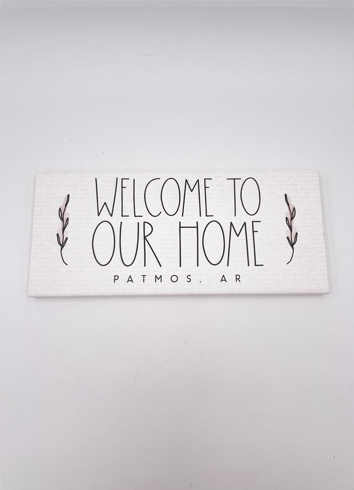 Welcome To Our Home Patmos AR by Sincere Surroundings