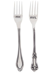Wedding Fork Set by Santa Barbara