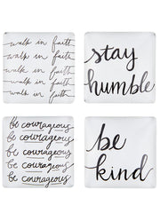 Courageous Magnet Set of 4 by Faithworks