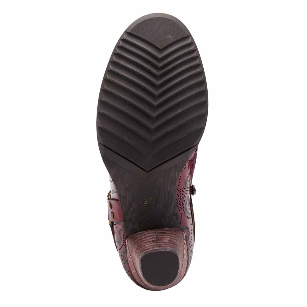 Kacielou in Mahogany Leather by L'Artiste