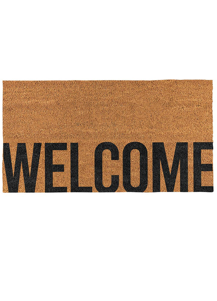 Welcome Lg Doormat by Santa Barbara