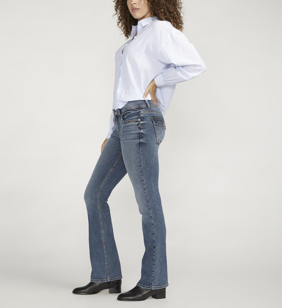 Suki Slim Boot in Indigo by Silver