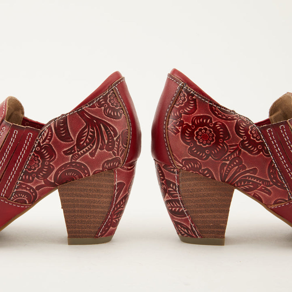 Leatha in Red by L'Artiste