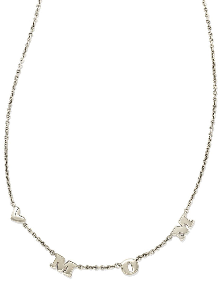 Mom Strand Neck Rhodium Metal by Kendra Scott