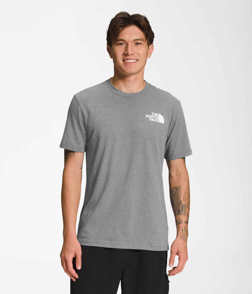 Men's SS Box Tee in TNF Medium Grey by The North Face – Martin's