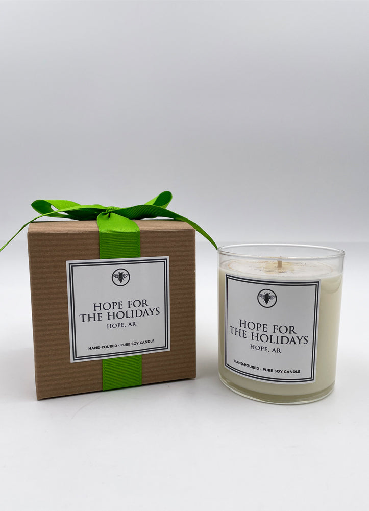 Hope For The Holidays Candle by Ella B Cnadles
