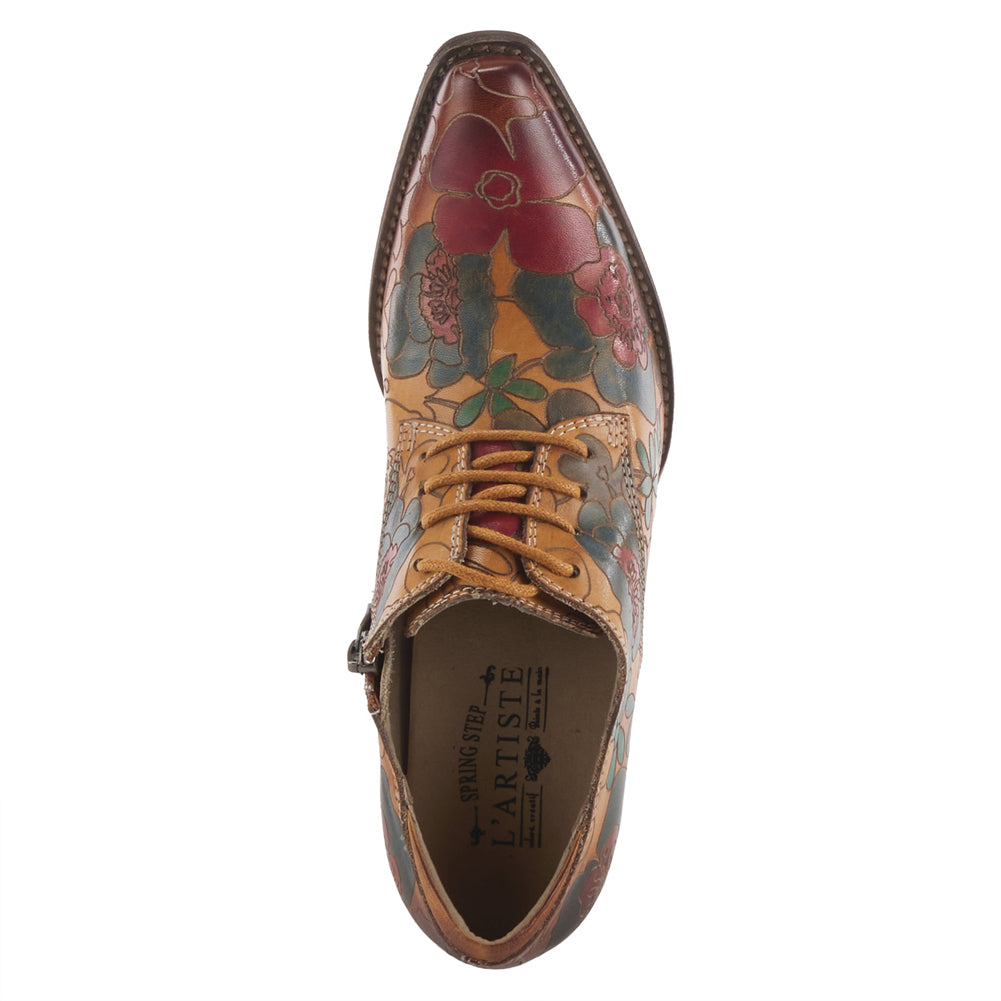 Rockinglorna in Camel Multi Leather by L'Artiste