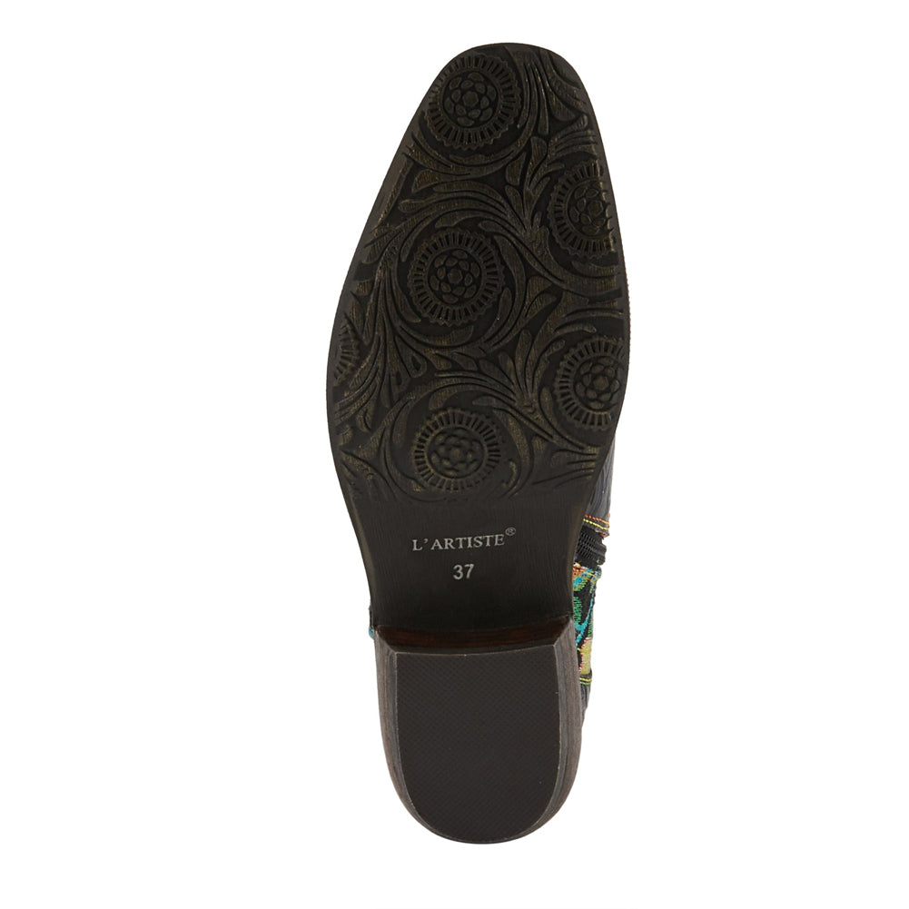 Rodeo Queen in Black Multi Leather by L'Artiste
