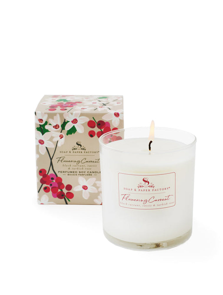 Flowering Currant Lg Candle by Soap and Paper Factory