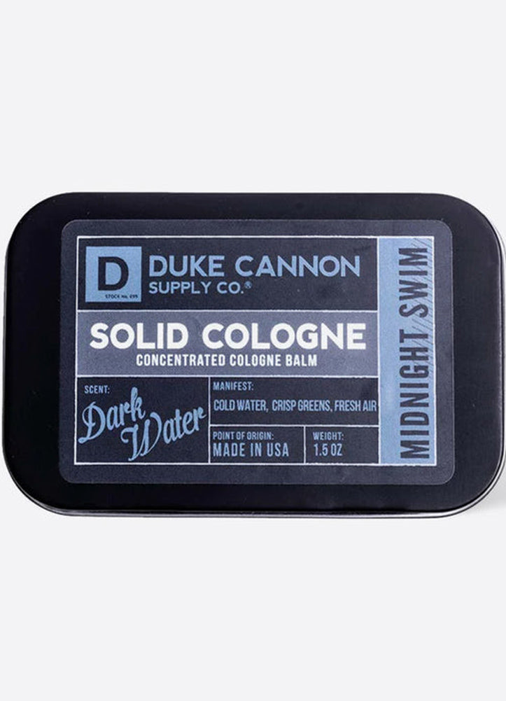 Solid Cologne Midnight Swim by Duke Cannon