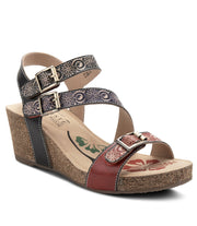Tanja in Red Multi by L Artiste