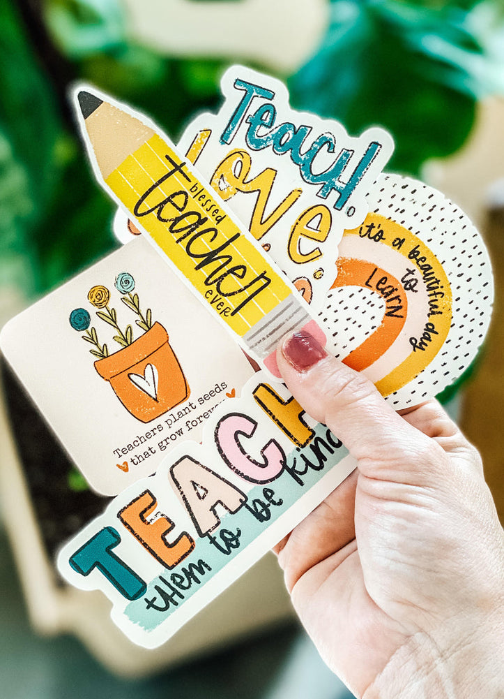Teacher Sticker Teacher Appreciation by Kingfolk Co