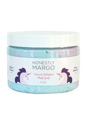 Unicorn Fruity Dreamsicle Whipped Body Soap by Honestly Margo