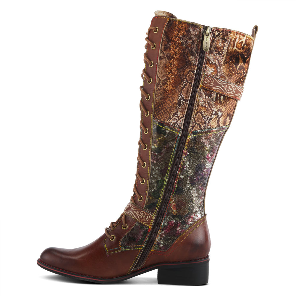Vaneyck in Brown Multi Leather by L'Artiste