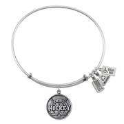 Hockey Bangle in Silver by Wind & Fire