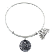 Maid of Honor Bangle in Silver by Wind & Fire