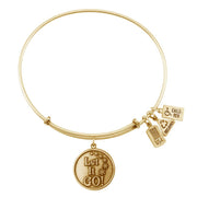 Let It Go Bangle in Gold by Wind & Fire