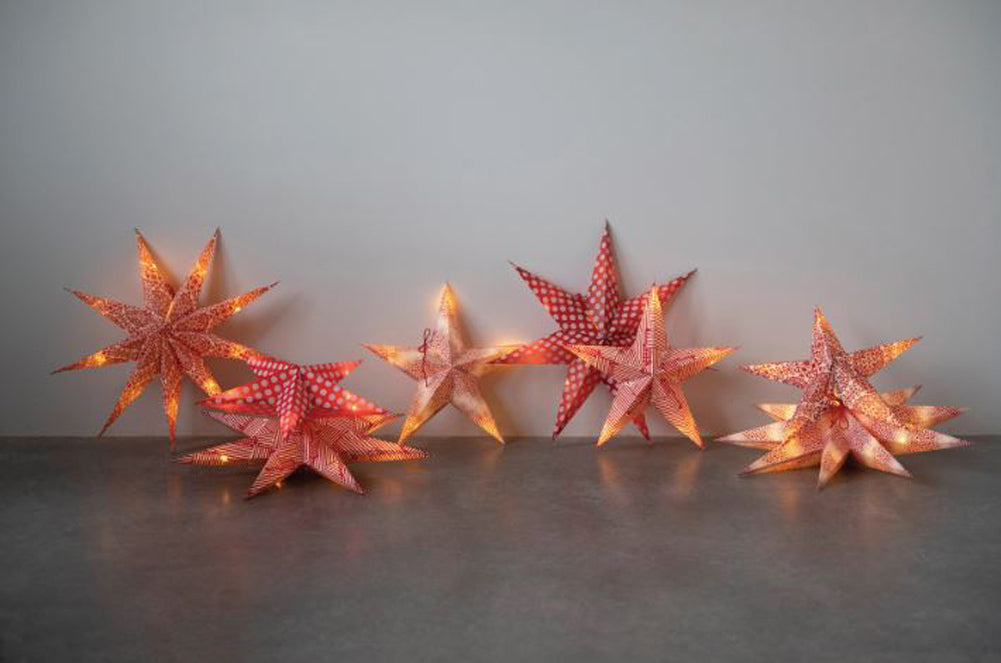Paper Star Ornament by Creative Co-op
