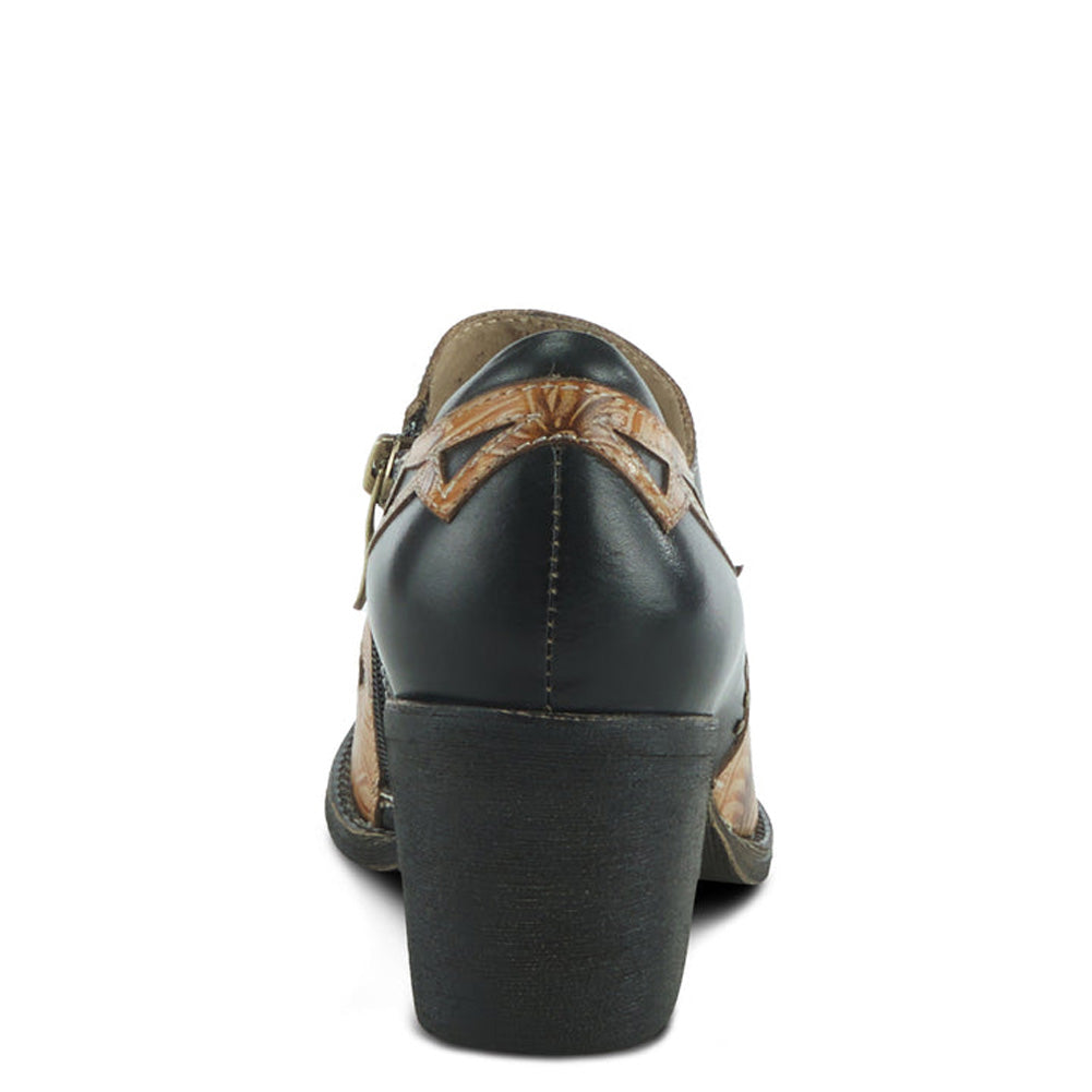 Zappa in Black Multi Leather by L'Artiste